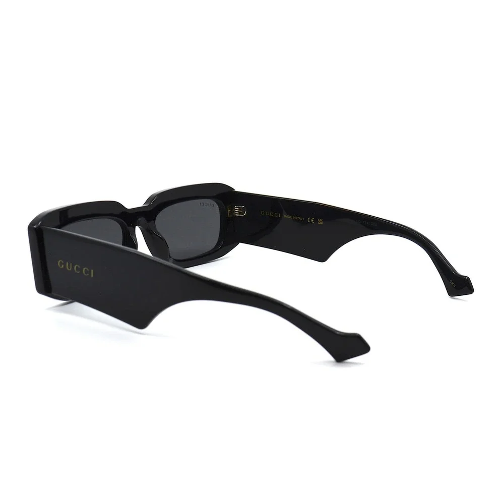 Gucci GG1426S Black Grey Sunglasses Unisex Authentic Italy New w/ Case
